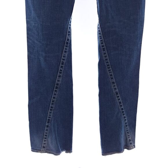 True Religion Disco Joey Big T Women's 32 straight Leg Jeans W/ Flap Pockets - Picture 8 of 13